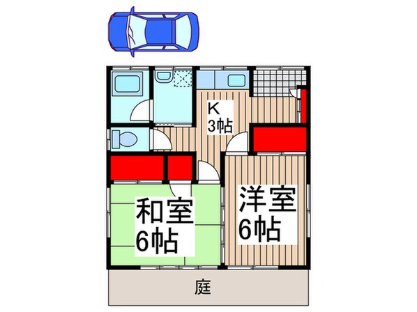 斉木邸貸家Ａの物件間取画像